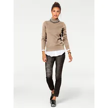 Heine Rollkragenpullover Beige 40
