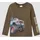 s.Oliver Longsleeve mit großem Silikon-Print - braun - 92/98