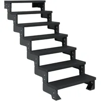 DOLLE Außentreppe Gardentop 7 Stufen 100 cm ohne Geländer