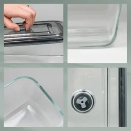 Kela Frischhaltedose rechteckig transparent 0,75 l