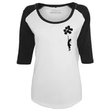 MERCHCODE Raglan Tee Weiß XS