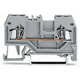 WAGO 279-901 Durchgangsklemme 4mm Zugfeder Belegung: L Grau 100St.