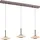 neuhaus pure® by paul neuhaus PURE 3-flg. 60 cm dunkelbraun Metall
