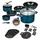 Genius Kelton Topf-Set 27-tlg. Bratpfanne + Deckel