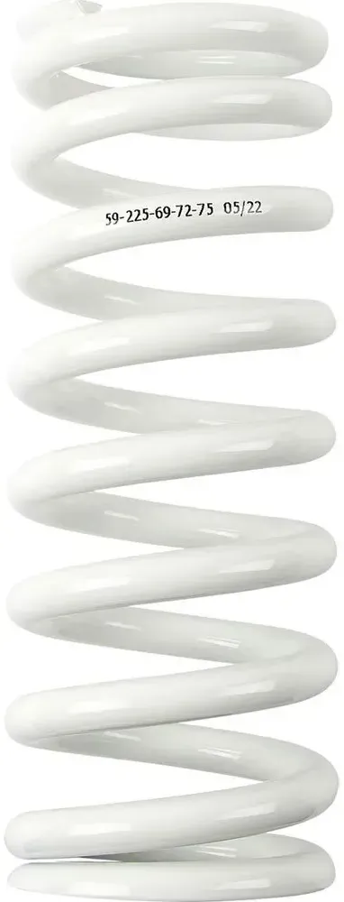 Moose Hard-parts 1312-1018 Hintere Dämpferfeder - White - One Size