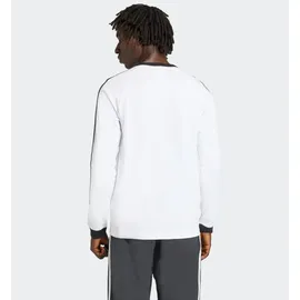 adidas 3-Stripes Longsleeve Tee weiß S