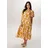Aniston SELECTED Sommerkleid Geblümt Beige 36