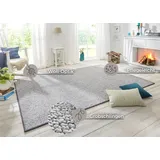 HANSE HOME BT Carpet Wolly Teppich – Wohnzimmerteppich Flachgewebe, Kurzflor Woll-Optik, Esszimmer, Wohnzimmer, Kinderzimmer, Schlafzimmer – Creme, 200x300cm