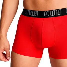 Puma Everyday Trunks 6P Schwarz/Rot M 6er Pack