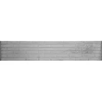 Beckers Betonzaun Betonzaun-Platte Steinglatt 200 cm x 38,5 cm x 3 cm