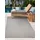 The CarPET Toulouse - In- und Outdoor Teppich für Wohnzimmer und Küche - Pflegeleicht, Wasserabweisend, Robust und Strapazierfähig, Grau, 160 x 220 cm
