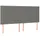 vidaXL Boxspringbett mit Matratze & LED Dunkelgrau 160x200 cm Stoff