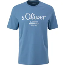 S.Oliver T-Shirt Herren, Blau 54d1, M