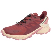 Salomon Supercross 4 Gore-Tex Damen cow hide/syrah/blush 41 1/3