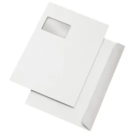 MAILmedia Briefumschläge DIN C4 mit Fenster haftklebend 500 St.