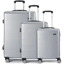 Benzi 5330 Koffer-Set 3-tlg. silberfarben