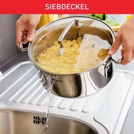 Tefal Duetto+ Topf-Set 4-tlg. 3 x Kochtopf + Stielkasserolle