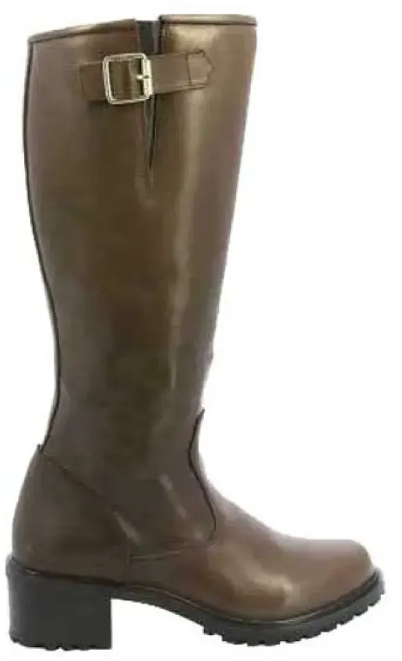 Overlap Shayenne Motorradstiefel - Brown - EU 41