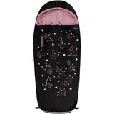 Normani Schlafsack Lavensby rosa | schwarz / weiß 89-164
