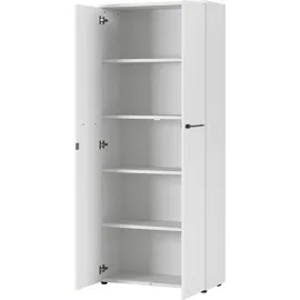 Germania Agenda Aktenschrank 80 x 40 x 197 cm grau