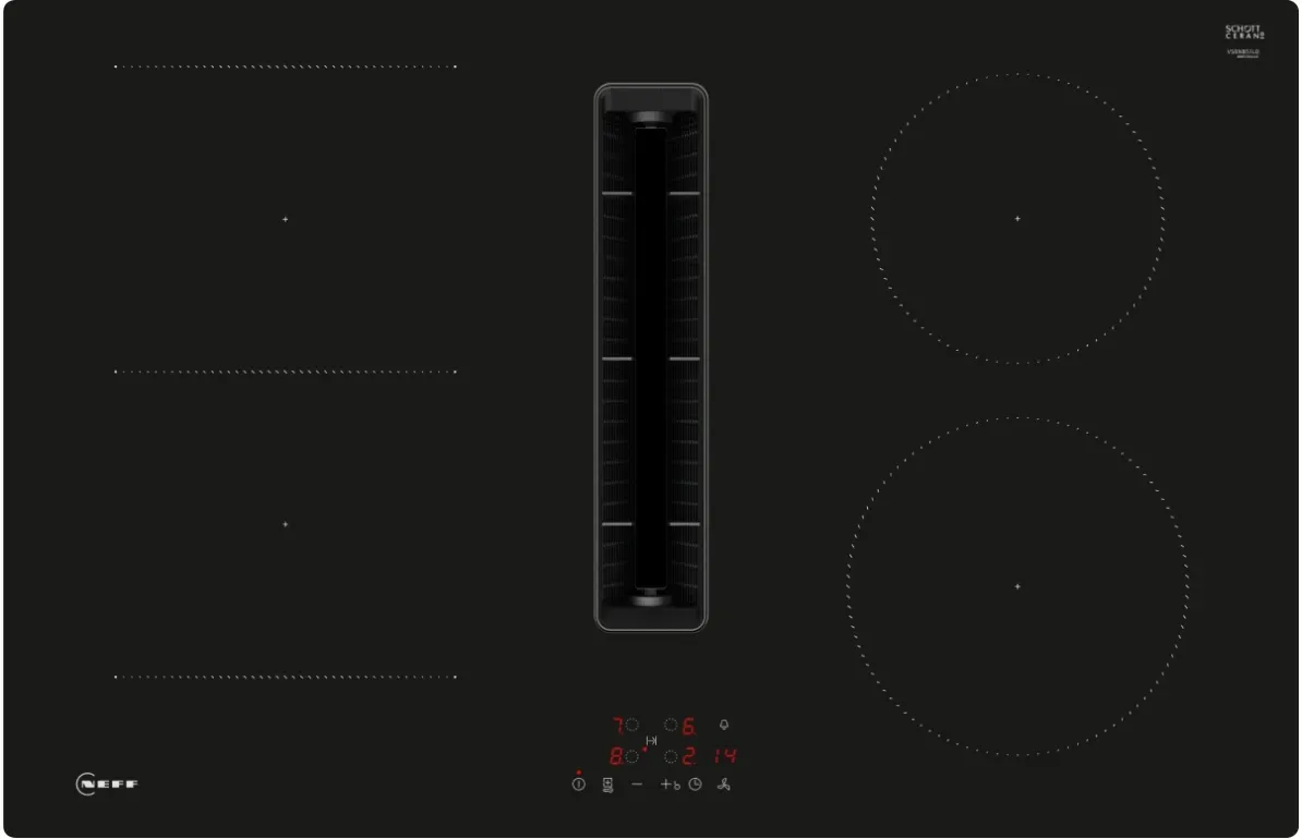 Neff V58NBS1L0 Induktionskochfeld mit Dunstabzug