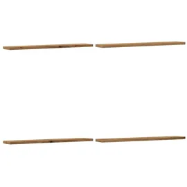 vidaXL Regalböden 4 Stk. 60 x 10 x 1,5 cm Braun