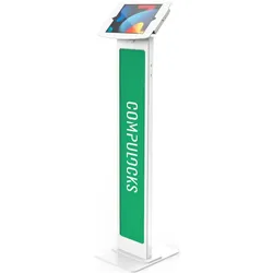 Compulocks iPad 10.2" Space Enclosure Brandable Floor Stand - Kiosk - Diebstahls