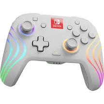 PDP Afterglow Wave Controller Weiss Nintendo Switch