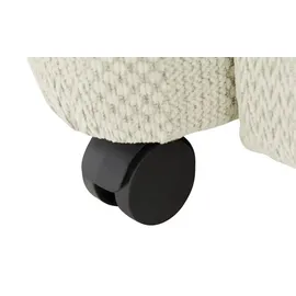 Polstermöbel Oelsa Fernsehsessel Sarah Flachgewebe 91 x 103 x 97 cm Beige elektrisch