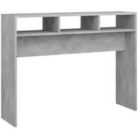 VidaXL Konsolentisch Betongrau 105x30x80 cm Holzwerkstoff