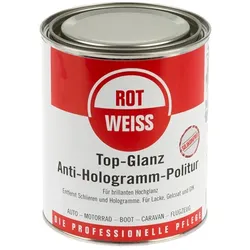 ROTWEISS Top-Glanz Antihologramm Politur Lackpolitur  1500