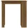 vidaXL Bartisch mit Regal 102 x 50 x 103,5 cm Braun Eiche