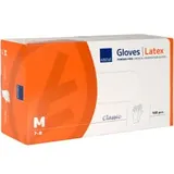 Abena LATEX-HANDSCHUHE Classic natur puderfrei M