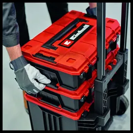 Einhell E-Case Tower Werkzeugkoffer 3-teilig rot|schwarz 440 x 385 x 605 mm