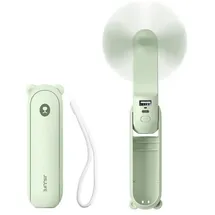 JISULIFE Handventilator Life8 Mini tragbar USB schwarz