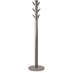 UMBRA Standgarderobe Kleiderständer FLAPPER mit 9 klappbaren Haken grau