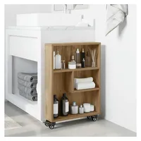 vidaXL Aufbewahrungswagen 48 x 13 x 68 cm Braun