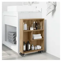vidaXL Aufbewahrungswagen 48 x 13 x 68 cm Braun