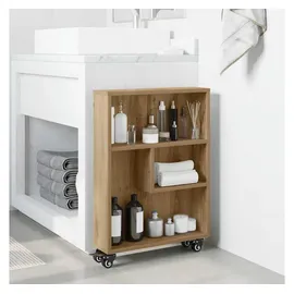 vidaXL Aufbewahrungswagen 48 x 13 x 68 cm Braun