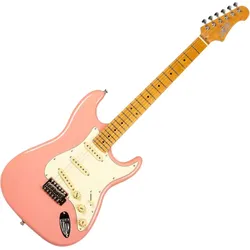 Jet Guitars JS-300 E-Gitarre Burgundy Pink