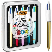 Bic, Schreibstifte, Kugelschreiber My Colors Box 1 mm, Mehrfarbig, 5 Stück (Mehrfarbig, 5 x)
