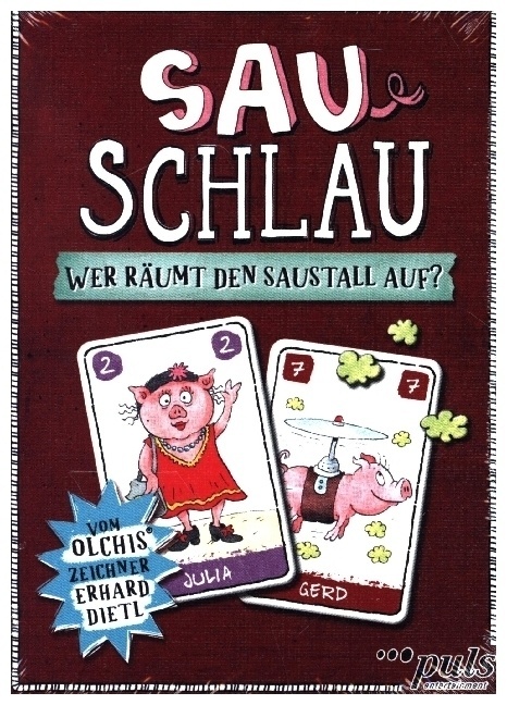 puls entertainment - SauSchlau (Kartenspiel)