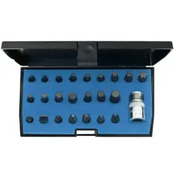 Gedore 620-024 Schraubendreherbit-Set 1/4", 24-teilig