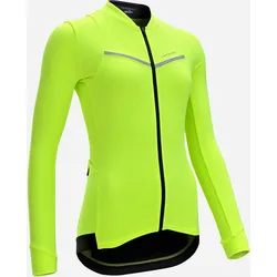 Radtrikot langarm RCR Damen gelb XL