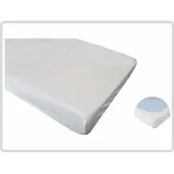 Sundo Homecare GmbH Matratzenschutzbezug, waschbar, weiß, PVC wasserundurchlässig wasserdicht (140x200cm)
