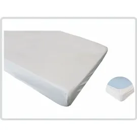 Sundo Homecare GmbH Matratzenschutzbezug, waschbar, weiß, PVC wasserundurchlässig wasserdicht (140x200cm)