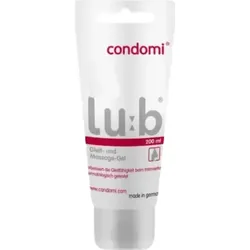 CONDOMI Lub Gleit- u. Massagegel 200 ml Gel