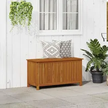 vidaXL Garten-Aufbewahrungsbox 113 x 50 x 58 cm Braun