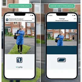 Arlo Pro Sicherheits-Set mit Video-Türklingel für Zuhause, Bundle