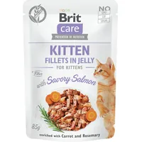 Brit Care Fillets in Jelly 85 Gramm Katzennassfutter 24